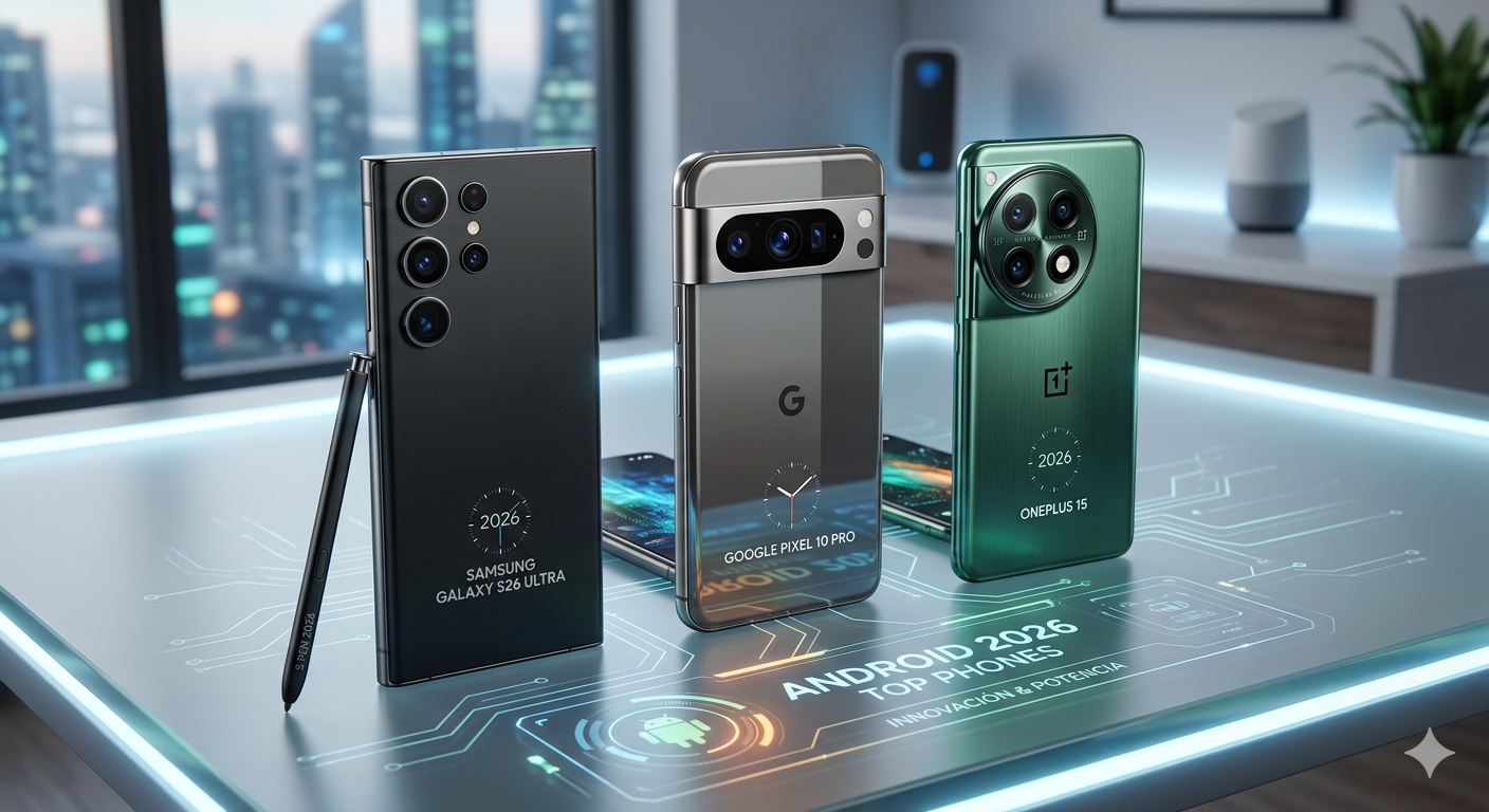 Los Mejores Teléfonos Android de 2026: La Guía Definitiva de Compra